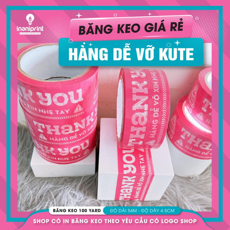 Băng Keo Hàng Dễ Vỡ, Băng Keo Đóng Hàng 1 Cuộn 2
