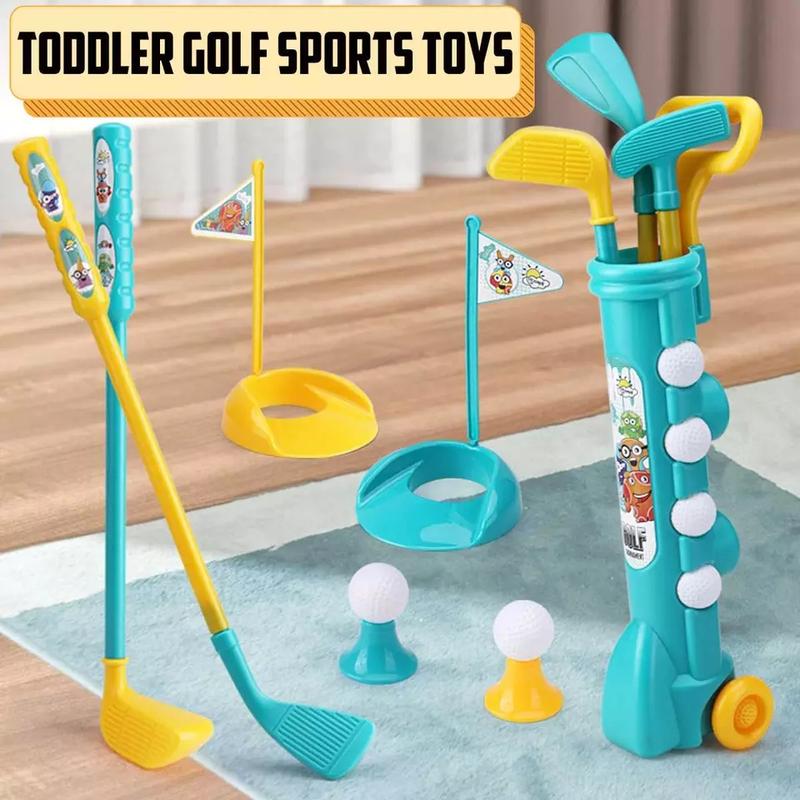 Product Introduction of Era Maju Ready Stock Kid Golf Training Trainer Club Early Educational Good Sport Fitness Exercise Light Ball Toy Mainan Budak Murah Jualan 1