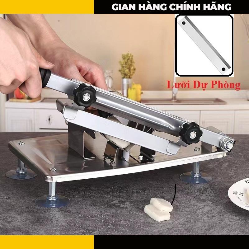 HÀNG LOẠI 1 - Máy Thái Thịt Đông Lạnh Máy Chặt Thịt Gà Dao Cắt Thịt Làm Bếp Đa Năng
