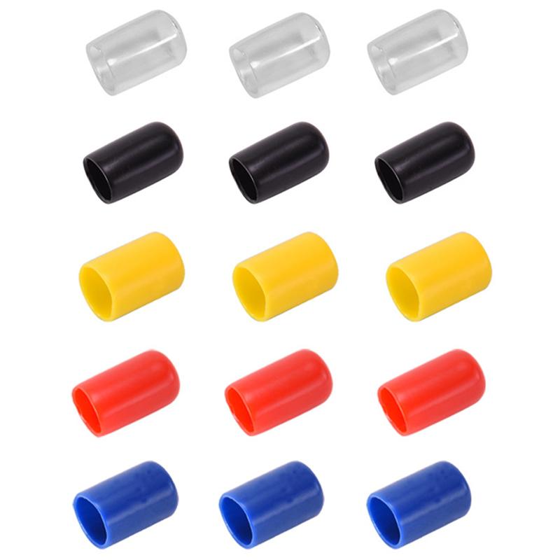 10PCS 13MM Billiard Cue Head Protective Cover Anti-Collision Anti-Wear Rubber Pool Cue Tip Case Billiard Supplies #473223 5