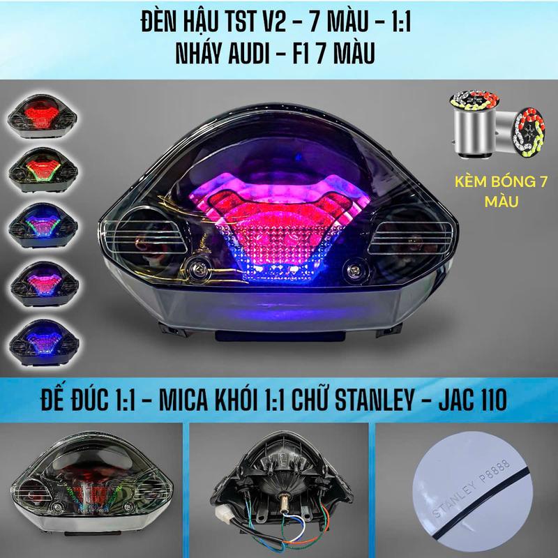 Đèn Hậu Sirius Kiểu TST - Sử Dụng Sirius 50 và 110cc -Nháy Audi Stop F1 Sử dụng điện bình