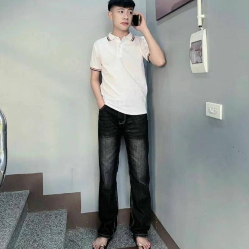  Quần Jean Nam Ống Suông Boy Phố Chất Liệu Cao Cấp Mẫu Mới Có 2 Túi Xéo Tiện Lợi Phù Hợp Mọi Lứa Tuổi Hot Trend Menswear Pants Thời Trang Hiện Đại & Thoải Mái 