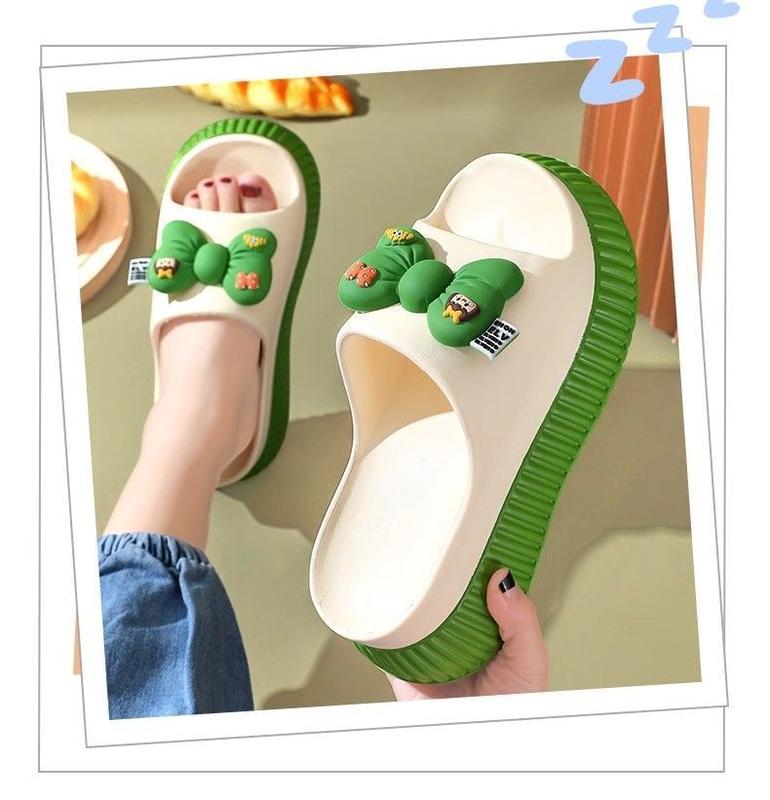 Product Introduction of Super Thick Bottom Slippers Womens Outer Summer Non-Slip Thick Internet Celebrity Increased Cute Wild Small Slippers 29