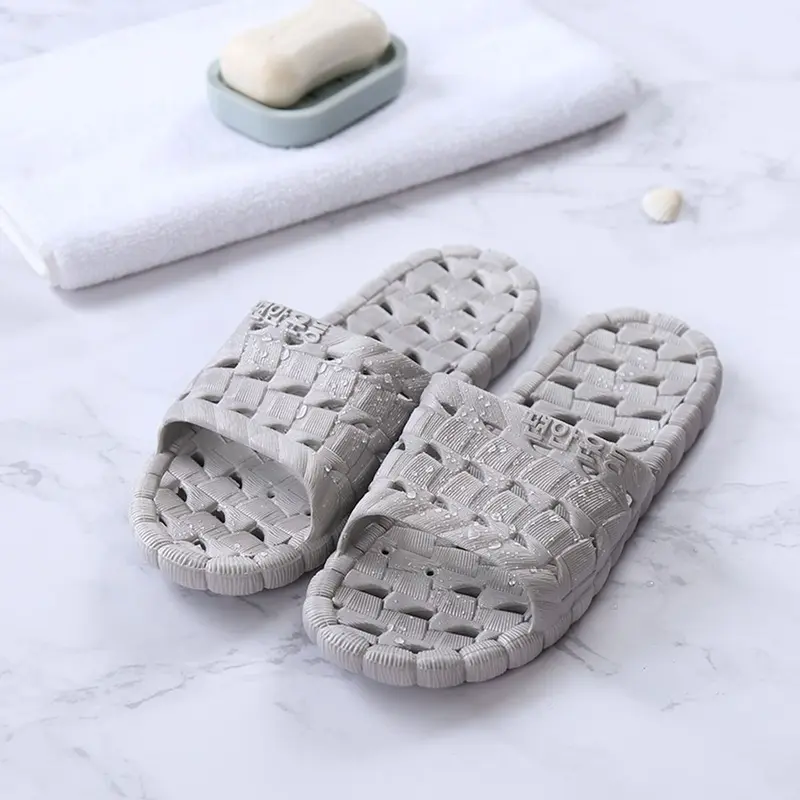 Dép Đi Trong Nhà Tắm, Văn Phòng Siêu Mềm , Đế Có Lỗ Thoát Nước Chống Trơn Trượt TH569 1