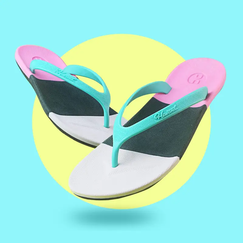 SANDAL JEPIT HAVANA SENDAL CEWEK Kaki Fashion Sendal Jepit Wanita Sandal Flatshoes Sandal Kamar Mandi Sandal Simpel Sandal Sehari hari 3