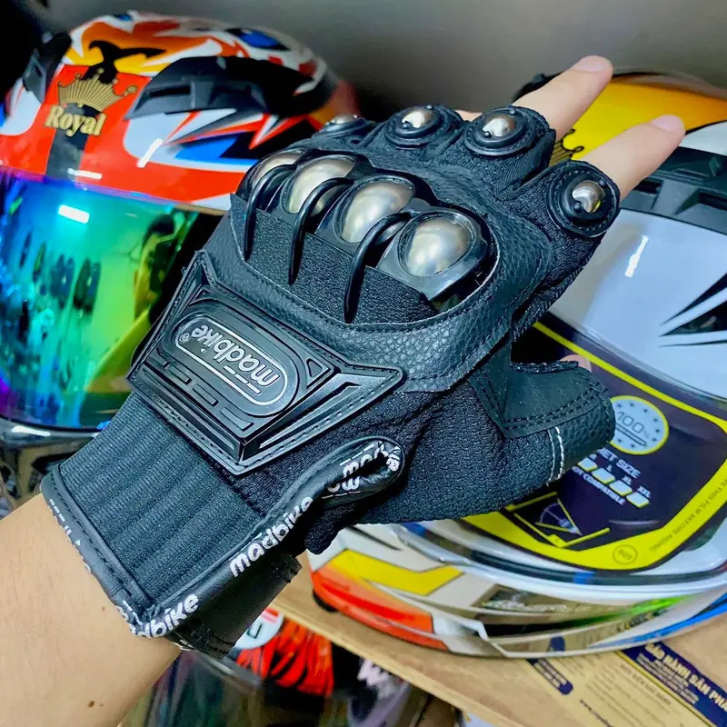Găng tay gù thép đi xe máy Madbike, bao test Chống Trơn Bao Tay Chống Trơn Trượt 6
