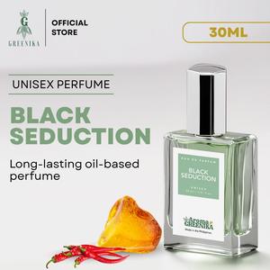 BLACK SEDUCTION PERFUME UNISEX AROMA DE GREENIKA Long Lasting Perfume Eau de Toilette Spray Body Scent for Him & Her