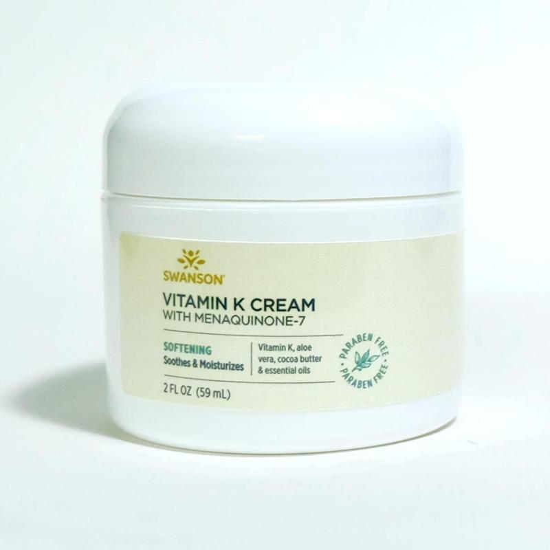 Kem dưỡng Vitamin K Swanson 60g - mờ thâm đỏ, trắng da, cấp ẩm cho da dầu mụn