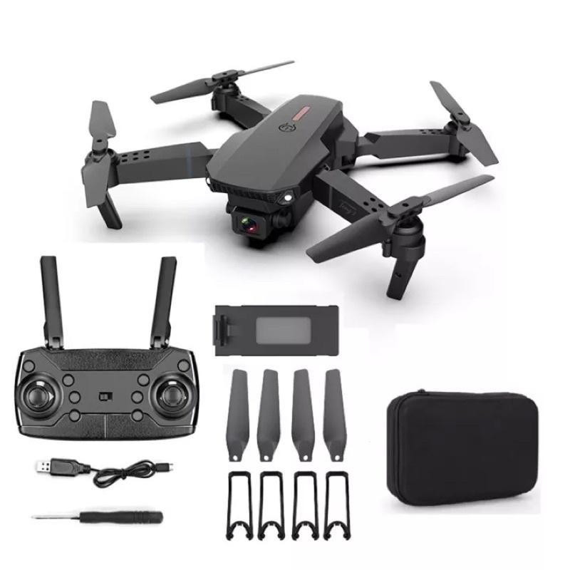 Máy Bay Điều Khiển Từ Xa Flycam E88, E99 Camera Quadcopter Drone UAV nầng cấp Chụp Ảnh Đèn