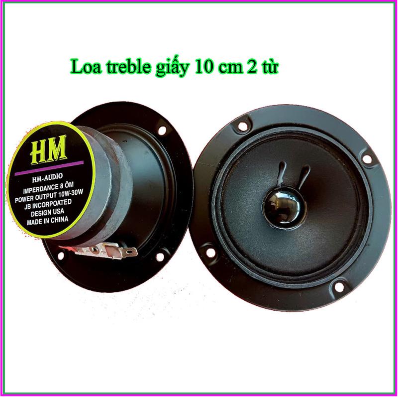 Loa treble giấy HM 10 cm từ kép 50- 55 (giá 1 loa)