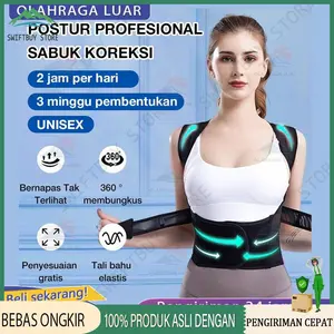 ✦Kirim Stok Lokal✦ Back Brace Alat Terapi Penegak Korset Punggung Posture Corrector Back Support Penyangga Penegak Alat Terapi Pelurus Korset Punggung Alat Penyangga Back Support Belt Anti Bungkuk Penegak Badan Sabuk Punggung Terapi Tulang Belakang