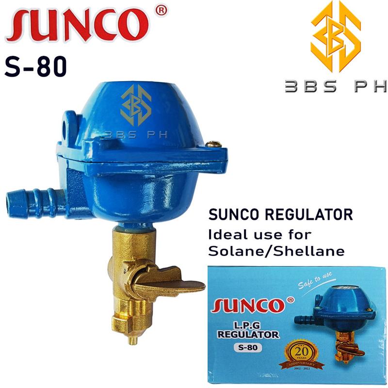 Shellane Adaptor SUNCO LPG Regulator For Shellane & Solane S-80 Heavy Duty I Bdecs ...