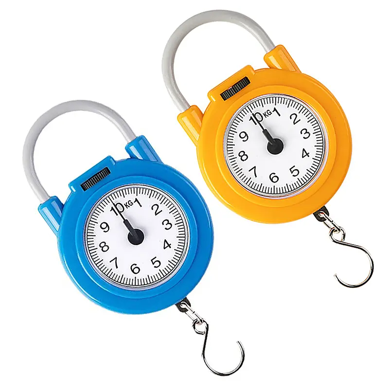 Cân Treo Cơ Học Cầm Tay, 10Kg, Cho Hành Lý Cá, Nhà Bếp, Độ Chính Xác Cao, Kỹ Thuật Số, Cầm Tay, Lò Xo 6