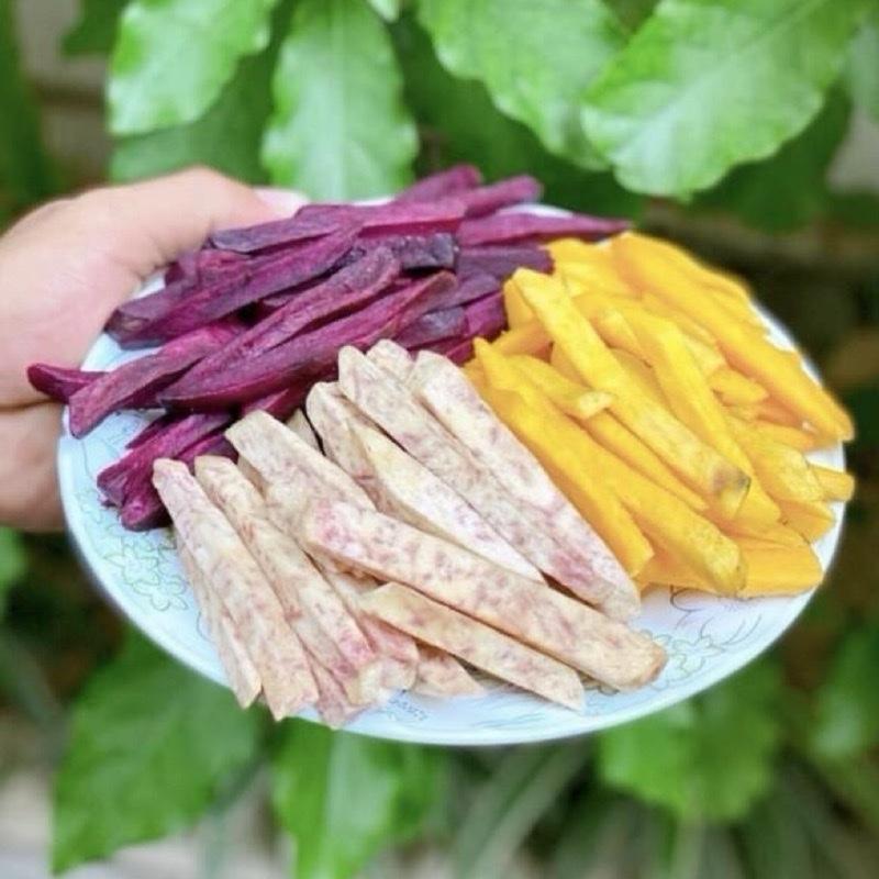  Khoai dạng sợi sấy Mẹ Rô Có hồ sơ công bố Xuất hóa đơn công ty đầy đủ 