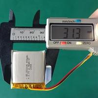 Gambar 803035 3.7V 800Mah Lithium Polymer Lipo Baterai Isi Ulang Lipo Untuk Mp3 Mp4 Mp5 GPS Ponsel - 1pc dari hipzoofficial Kab. Tangerang 5 Tokopedia