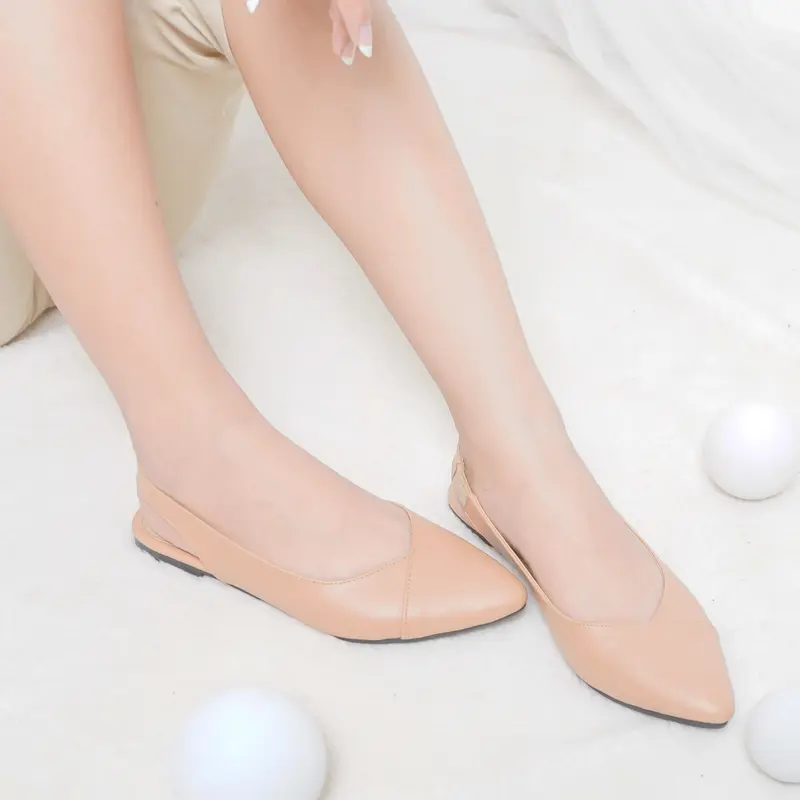 Lapepa Freya All Colors Flatshoes | sepatu flat wanita kekinian terbaru warna hitam cokelat olive putih biru salem lilac mint maroon official mall yuk beli flatshoes lokal kualitas import korea Shoes Cewek 3