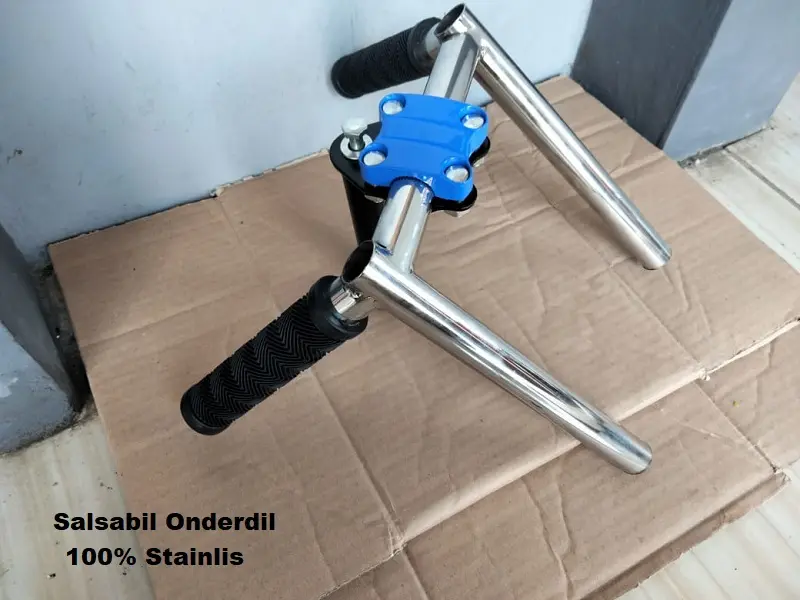 STANG DRAG STENLIS ASLI/ stang sepeda BMX Outdoor 0