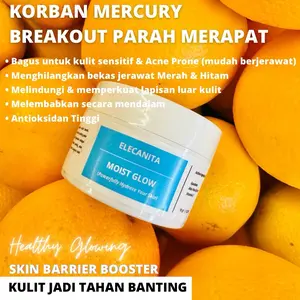 MOIST GLOW Hidrasi Kulit Kering Bebas Alkohol Kulit sensitif Semua Jenis Kulit Kontrol Minyak