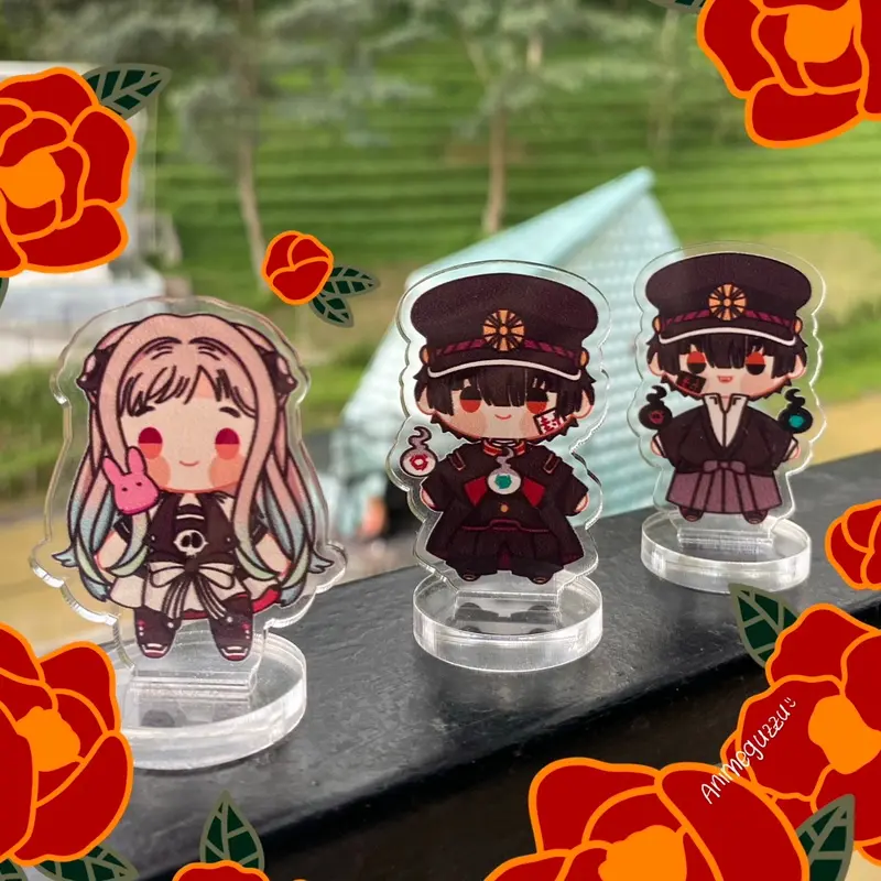 TOILET BOUND HANAKO KUN KEYCHAIN MINI STANDEE - PHONE STRAP - ANIME FIGURE HANAKO 1