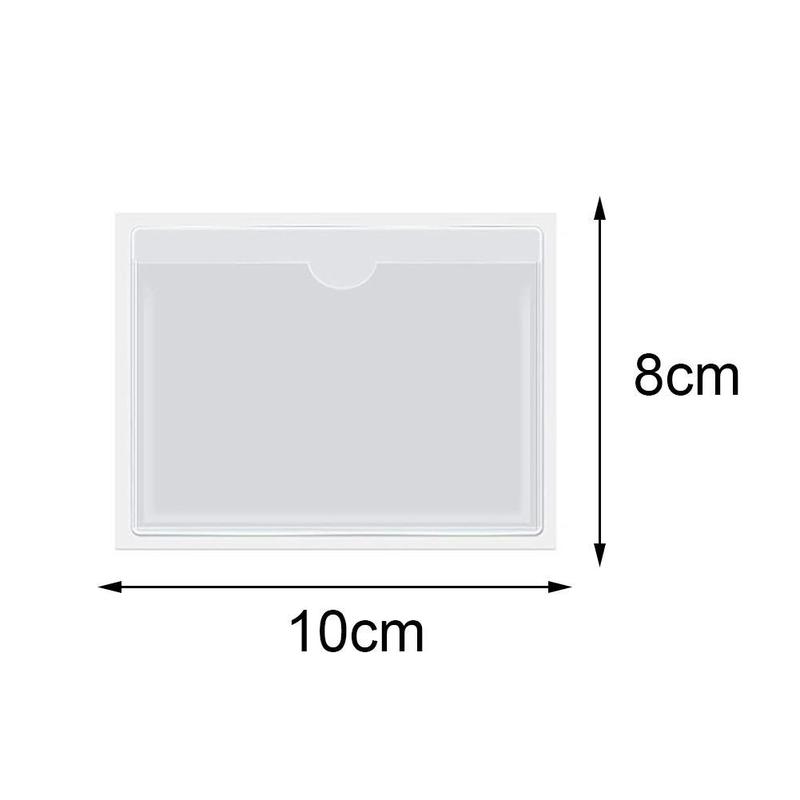 Product Introduction of 1Pcs Self Adhesive Backed Windscreen Ticket Holder For Parking Permit 100mm X 80mm 28