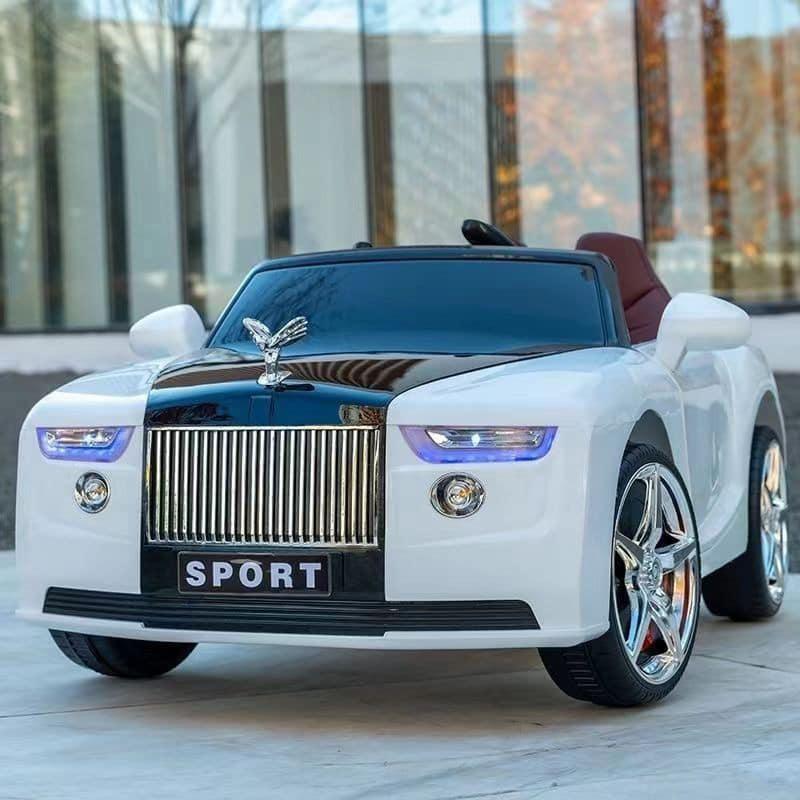 Xe ô tô điện trẻ em RoII--Royes 2025 cao cấp có điều khiển và tự lái đồ chơi sang đẹp cho bé