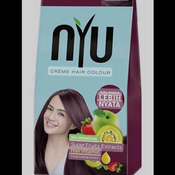 Nyu creme hair colour burgundy (no dus)