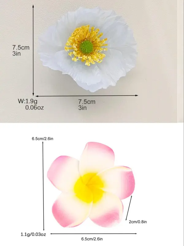Vintage Flower Design Hair Clips, Elegant Hair Accessories for Women & Girls, Minimalist Headwear Suitable for Thick Hair 2