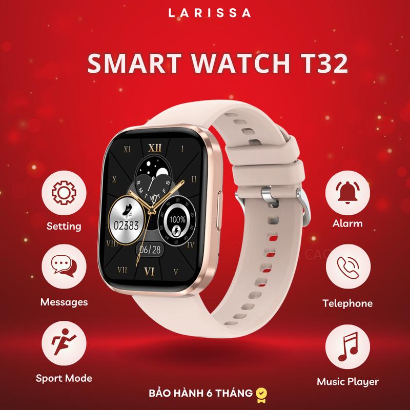 LS WATCHES Đồng Hồ Thông Minh SMART WATCH T32C Nam Nữ Bluetooth