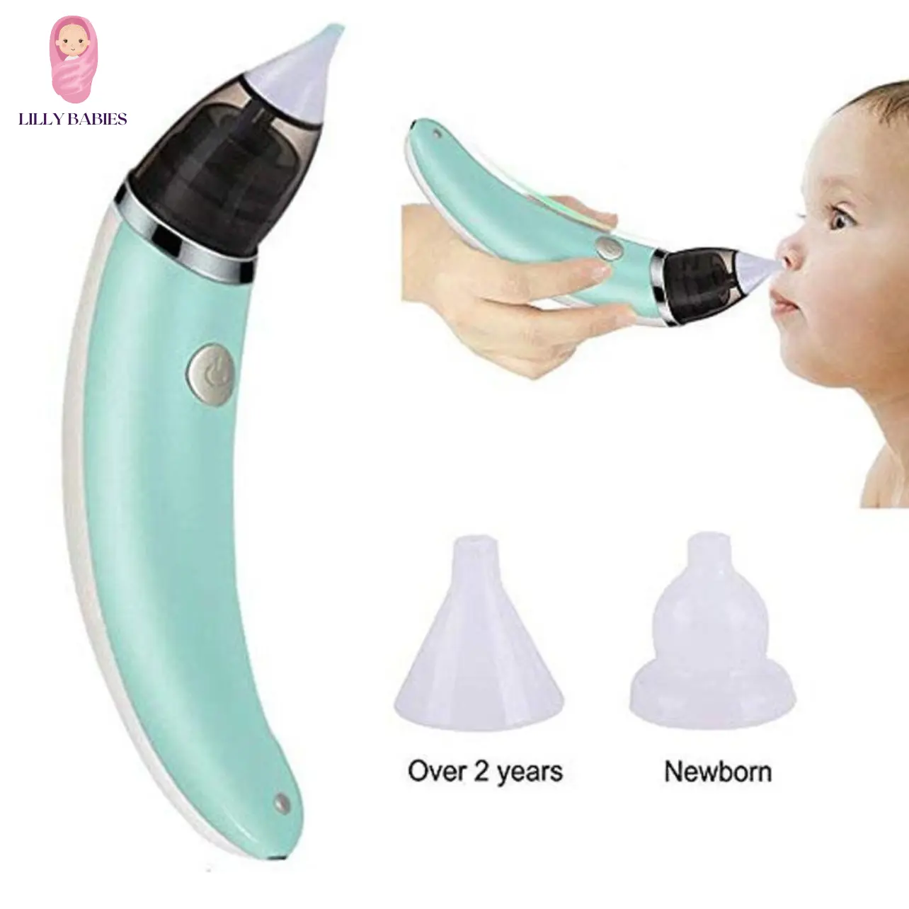 Máy Hút Mũi Little Bees Phù Hợp Với Trẻ Sơ Sinh, 5 Cấp Độ Hút Rất Sạch Và Không Gây Đau