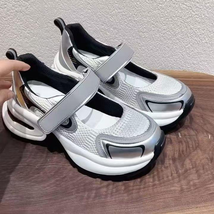Product Introduction of Giày Daddy, Đế Bằng Uniity, Dành Cho Nữ, Hàng Mới Về Mùa Thu 2024, Giày Thường Ngày Thể Thao Thoáng Khí, Giày Chạy Bộ Quai Dán Sneaker Shoes 41