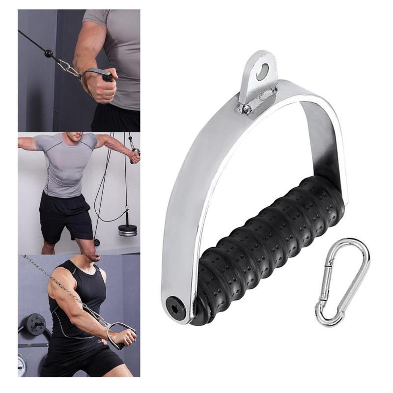 Pull Down Bar Handle Equipment Tricep Row Handle Exercise Handle Cable Machine Handle Attachment for Home Gym Exercise Workout 6