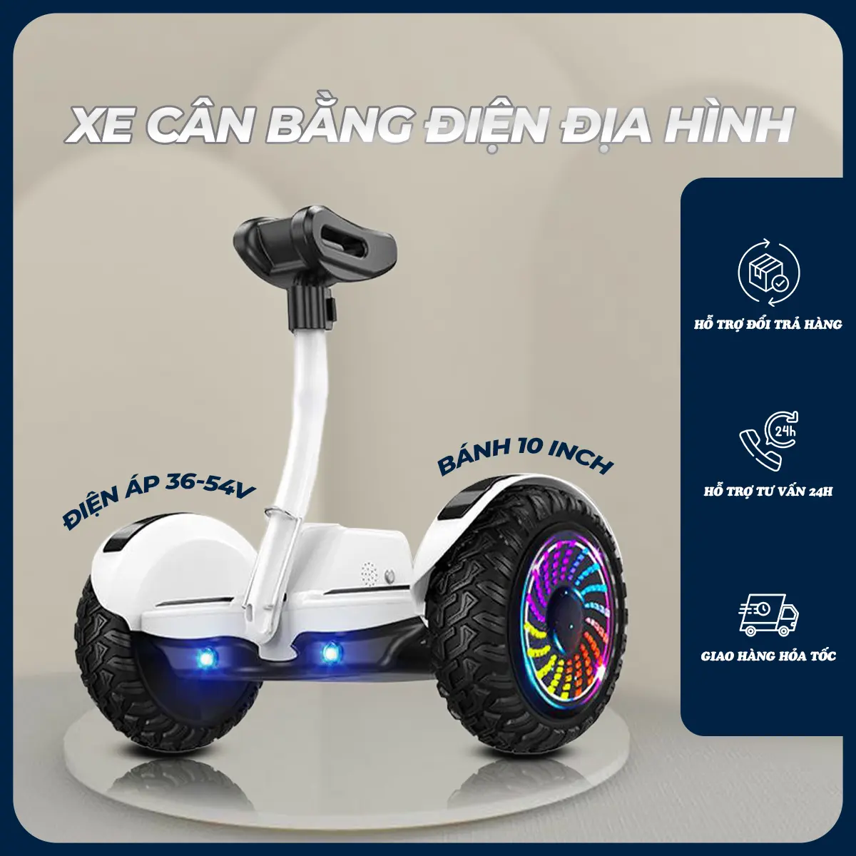 Xe cân bằng thế hệ mới Thời gian sử dụng 36V/ 64V - Điều khiển bằng tay/chân/app- Xe điện cân bằng thông minh