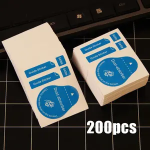 【New Arrivals】200pcs Sticker Anti Debu Hp / Dust Absorber / Pembersih Layar / Stiker Pembersih Layar Hp