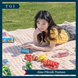 TGI - MATRAS TIKAR LIPAT PIKNIK PORTABLE FLOOR MAT / ALAS DUDUK PIKNIK TAMAN  / TIKER PIKNIK OUTDOOR WATERPROOF
