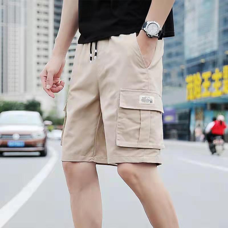 Quần Soóc Nam, Thích Hợp Cho Mùa Hè, Phong Cách Capris, Ngắn, Thể Thao, Đẹp Trai, Dáng Rộng, Hợp Xu hướng, Quần Thường Ngày Có Thể Mặc Ngoài Trời Menswear 5