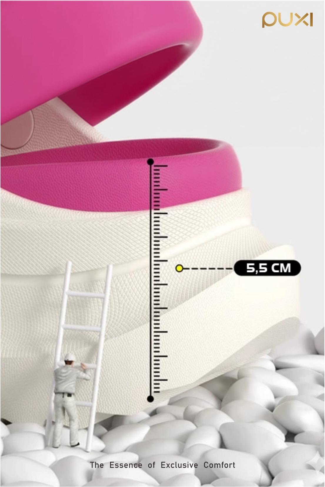 PUXI Sandal Wanita Yeri Clog Style Trendy Sendal Ringan Dengan Desain Nyaman dan Trendi Size 36-41