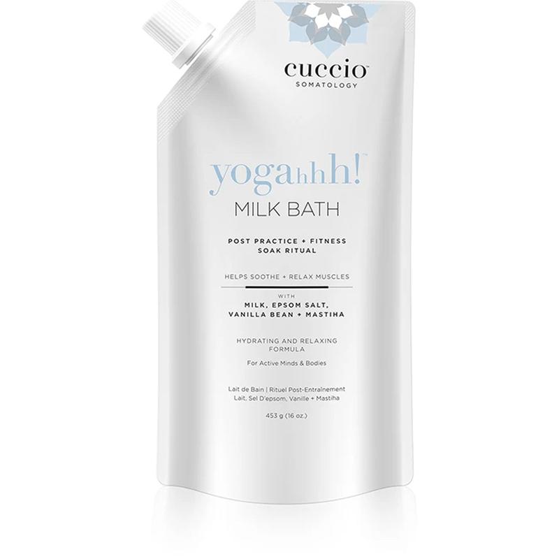 Cuccio Yogahhh! - Helps Soothe & Relax Muscles - Milk Bath (14012) 453g 0