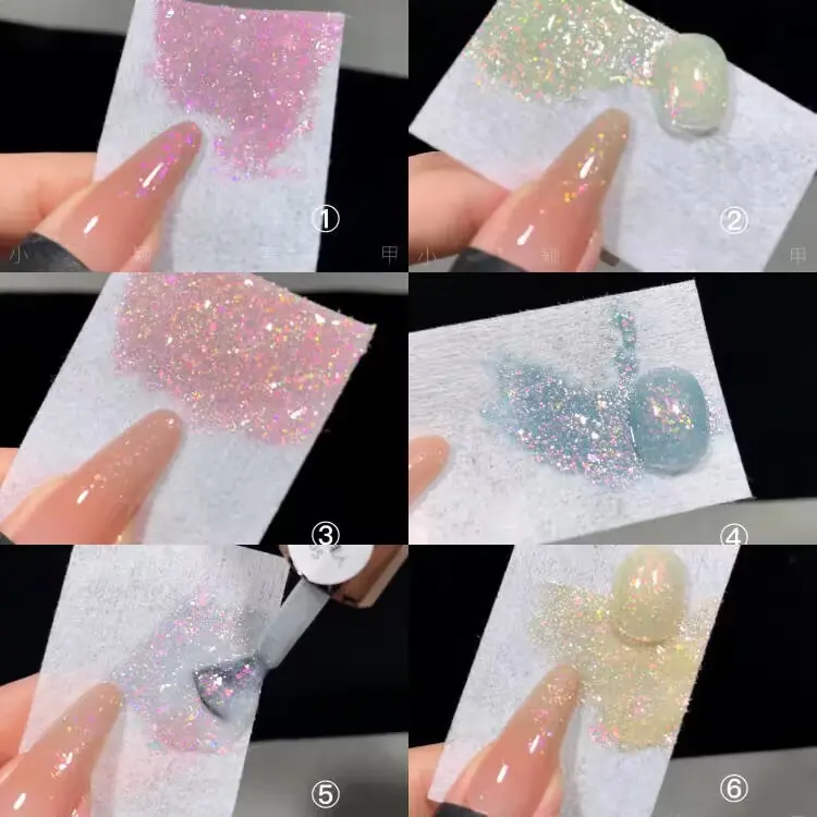 Sơn gel nhũ khổng tước sáng lấp lánh