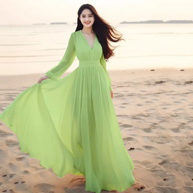 2025 White Fairy Dress for Women V-neck Slim Fit Long Maxi Dress Beach Vacation Travel Beach Dress Formal Womenswear Lingerie Workwear - TikTok Shop Philippines 2025 White Fairy Dress for Women V-neck Slim Fit Long Maxi Dress Beach Vacation Travel Beach Dress Formal Womenswear Lingerie Workwear - TikTok Shop Philippines