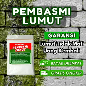 Obat Lumut - Pembersih Penghilang Pembasmi Lumut Semen Paving Lantai