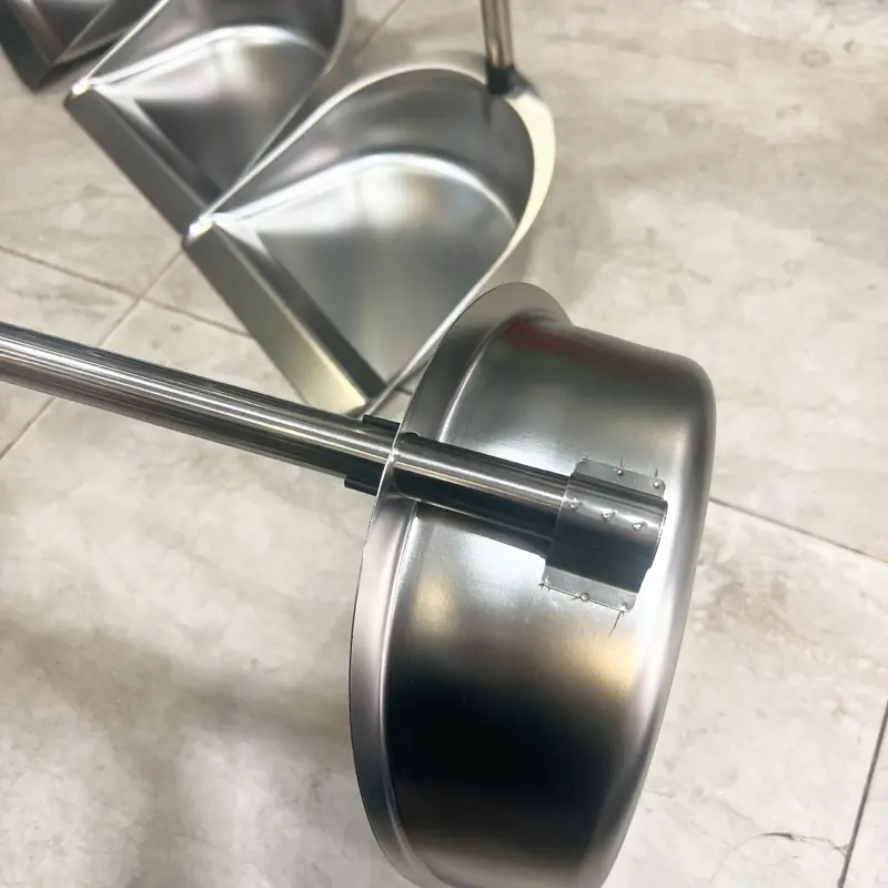 Ki Hốt Rác INOX Đồ Hốt Rác Cán Dài Dày Dặn Cứng Cáp Cao Cấp Chống Gỉ Sét Dụng Cụ Hốt Rác Khay Hốt Rác 2