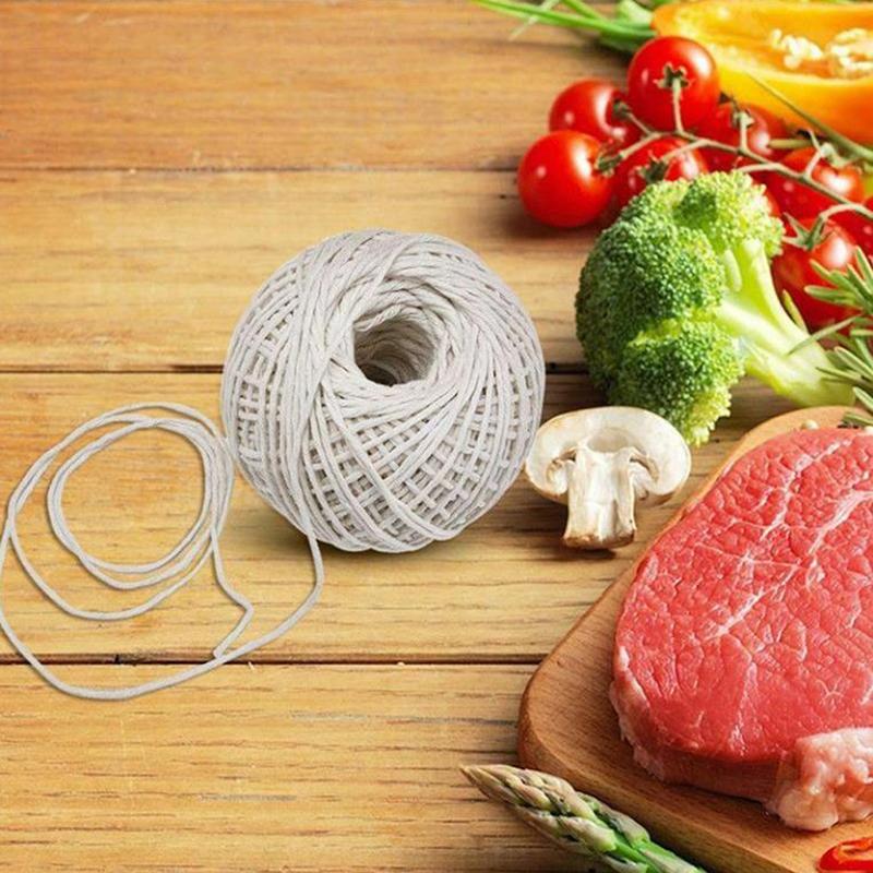 Cooking Tools Butcher's Cotton Twine Meat Barbecue Strings Meat Sausage Tie Rope 1