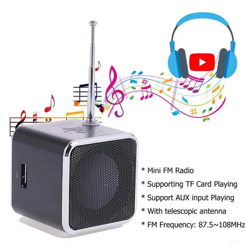 Product Introduction of Mini Radio Digital Portable Speaker With Am Fm Radio Receiver Support SD/TF Card For Mp3 Music Player 23
