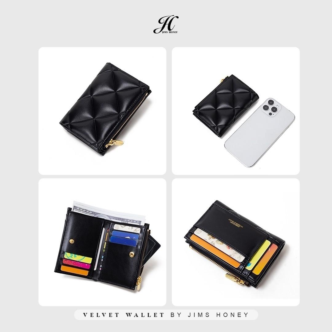 VELVET MINI WALLET JIMS HONEY