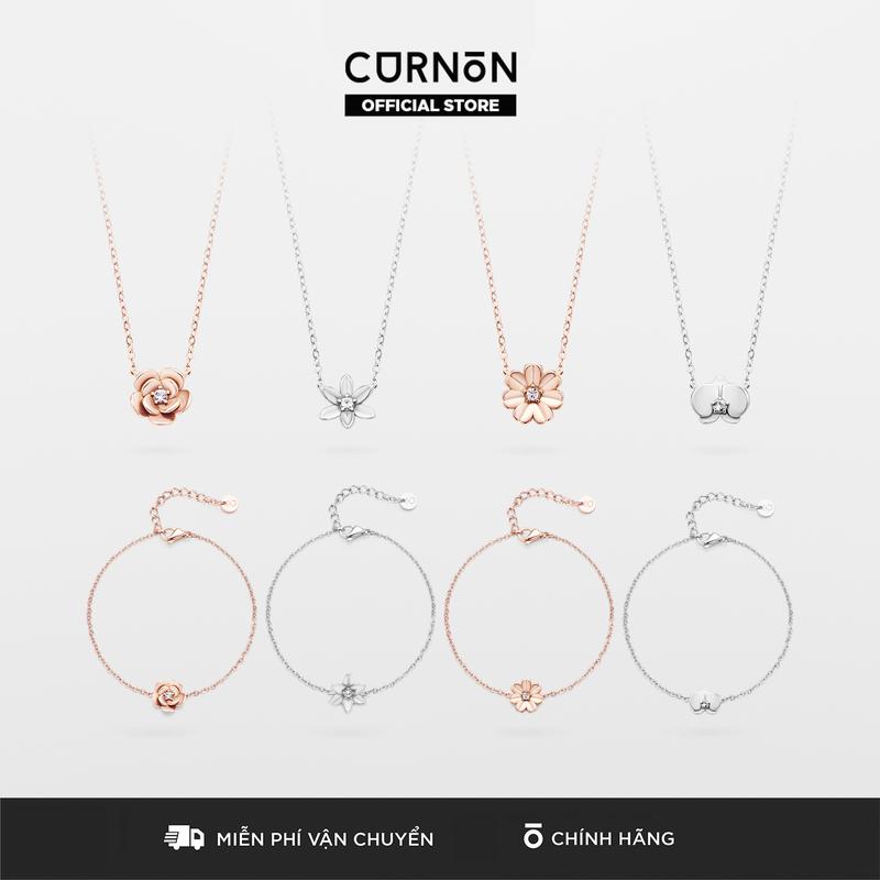 [ Xinh Collection ] Vòng Cổ/Vòng Tay Nữ Curnon - Phụ Kiện Thời Trang Cá Tính, Sáng Tạo Với Thiết Kế Sang Trọng - Chất Liệu Thép Không Gỉ