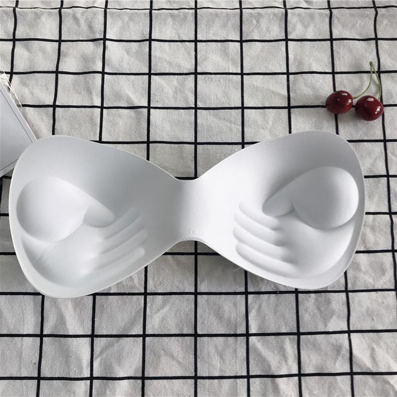 Sunrey Sexy Thick Sponge Bra Pads Bras Undergarment Breast Cover Sponge Pads Chest Cups Breast Bra Inserts Chest Pad 2