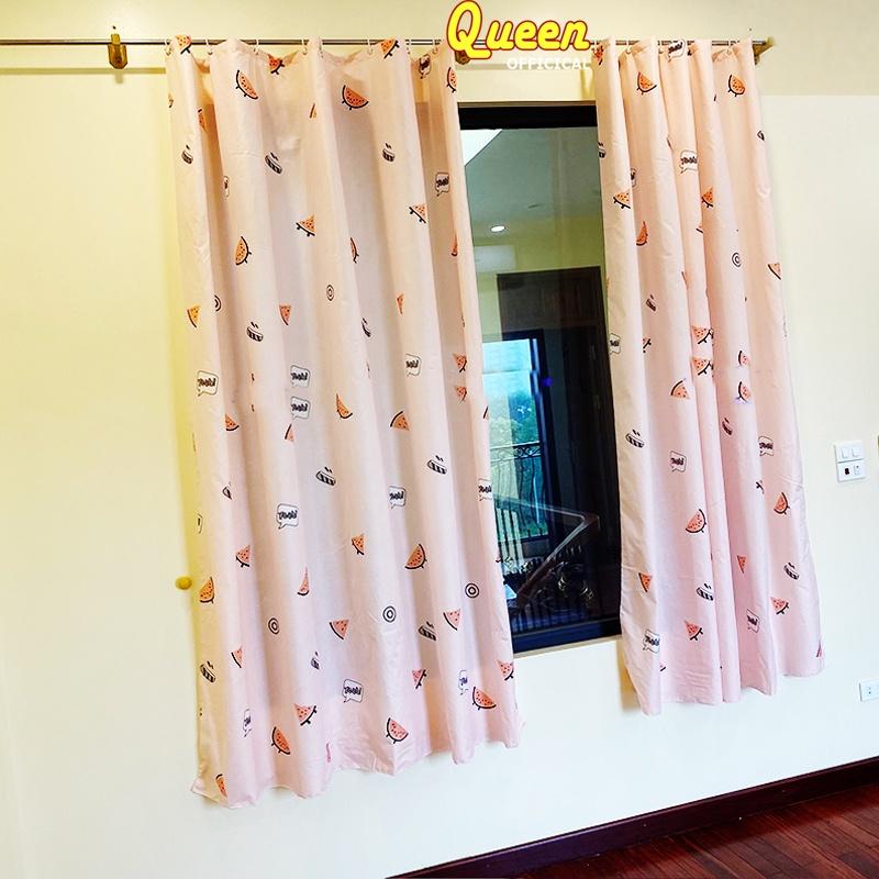Rèm Cửa Sổ Rido Ngăn Phòng Che Nắng In Họa Tiết Dễ Thương Trang Trí Nhà Cửa