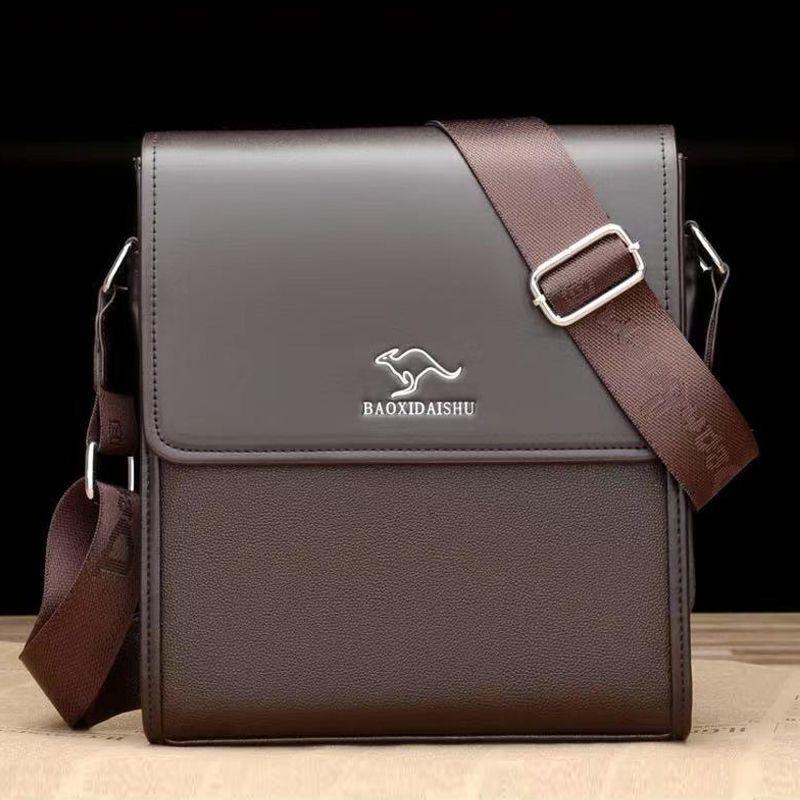 Tianhongdaishu Man Bag Genuine Leather Shoulder Bag Small Saddle Bag Men's Crossbody Large Capacity Cattle Leather Bag Business Casual Bag New 0