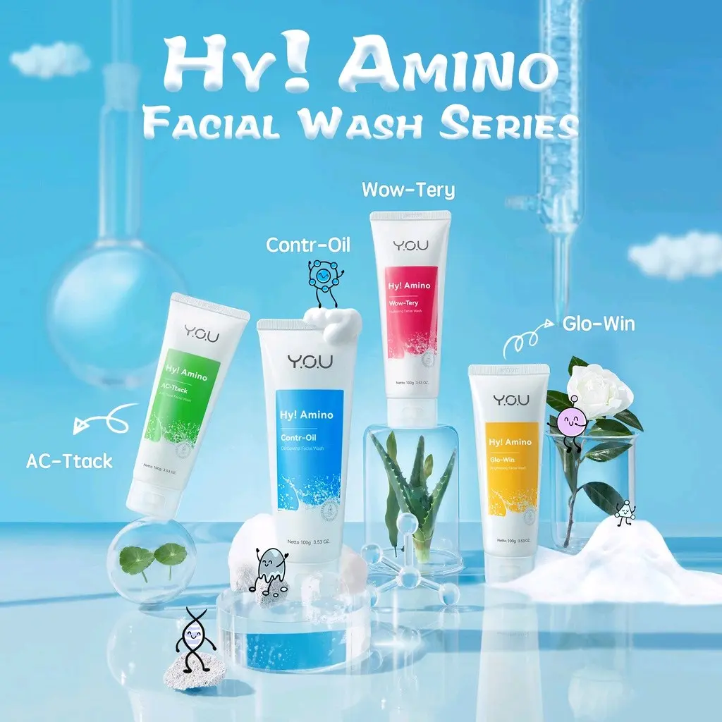 YOU HY AMINO Facial wash pembersih wajah Semua Jenis Kulit