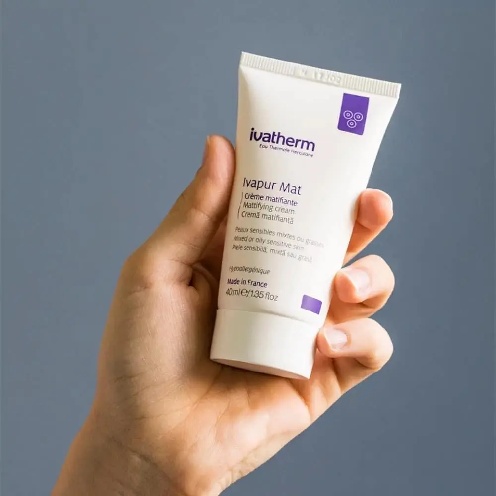 [HÀNG CÔNG TY] Kem Dưỡng Ivatherm Ivapur Mat Mattifying Cream 40ml